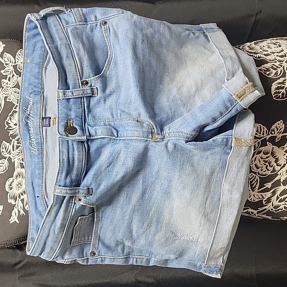 Blue Denim Shorts